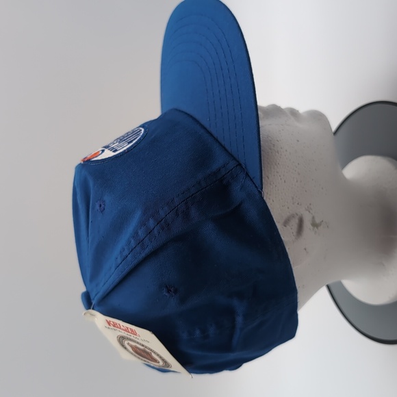 NHL| NWT Vintage NHL Edmonton Oilers Blue Sports Cap Snap Back - Picture 3 of 13